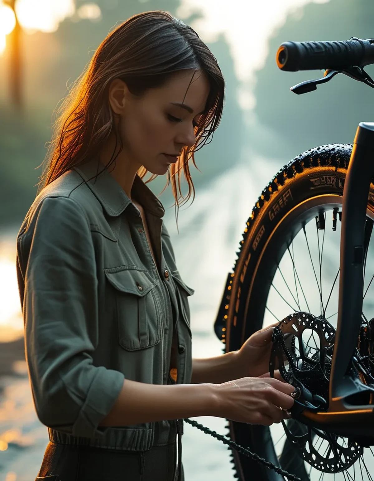 Resin or Metallic Brake Pads for Wet Autumn E-Bike Riding?